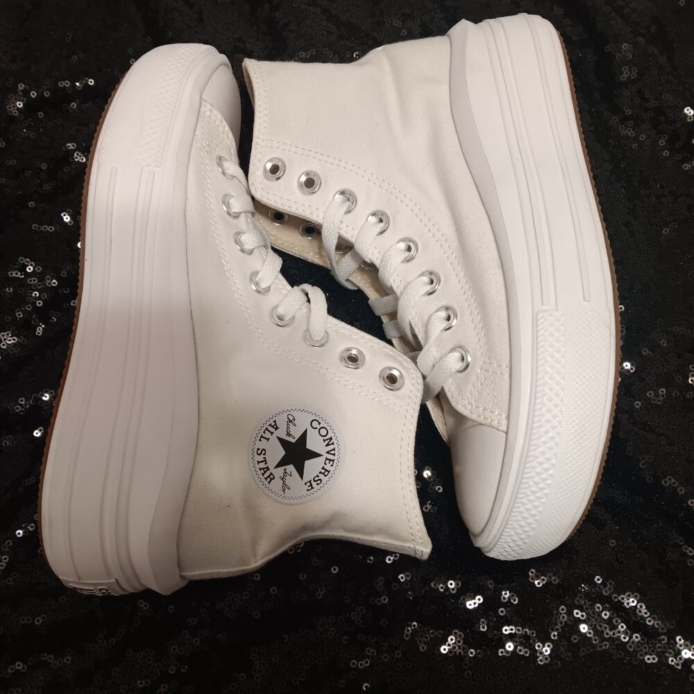 Converse Women's Chuck Taylor All Star Move Platform Hi - Picture 2 of 7